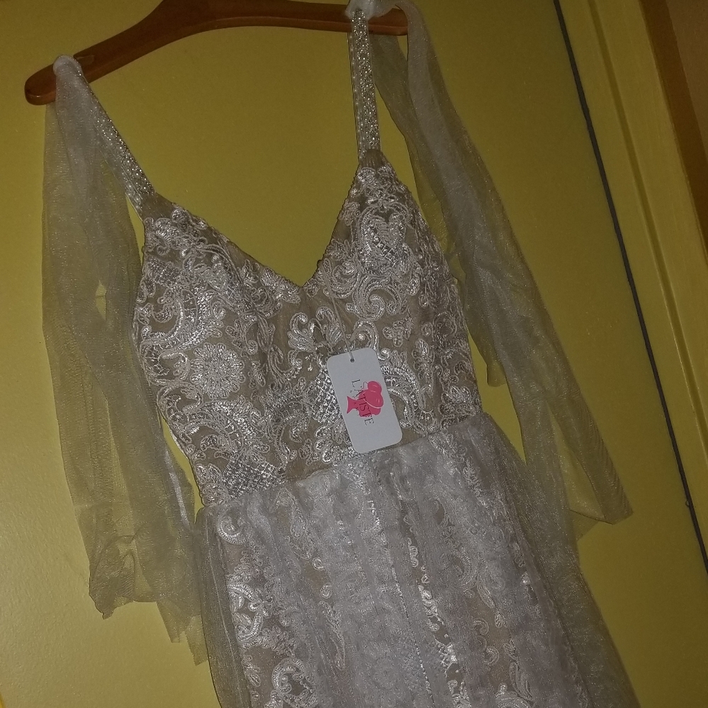 Custom ball gown